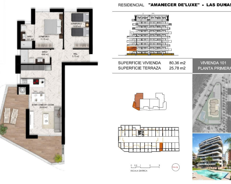 Obra nueva - Apartamento / piso - Guardamar del Segura - Puerto